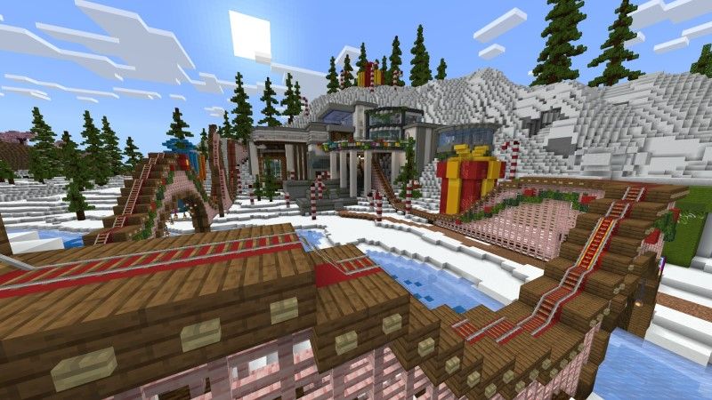 Christmas Winter Mansion by Fun Creators