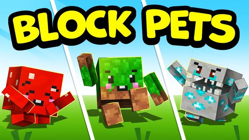 Block Pets on the Minecraft Marketplace by Cubed Creations Block Pets on the Minecraft Marketplace by Cubed Creations