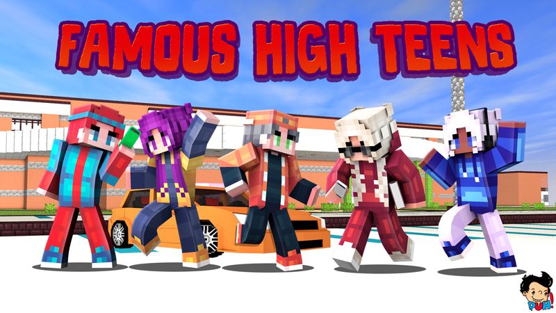 Famous High Teens on the Minecraft Marketplace by Duh Famous High Teens on the Minecraft Marketplace by Duh