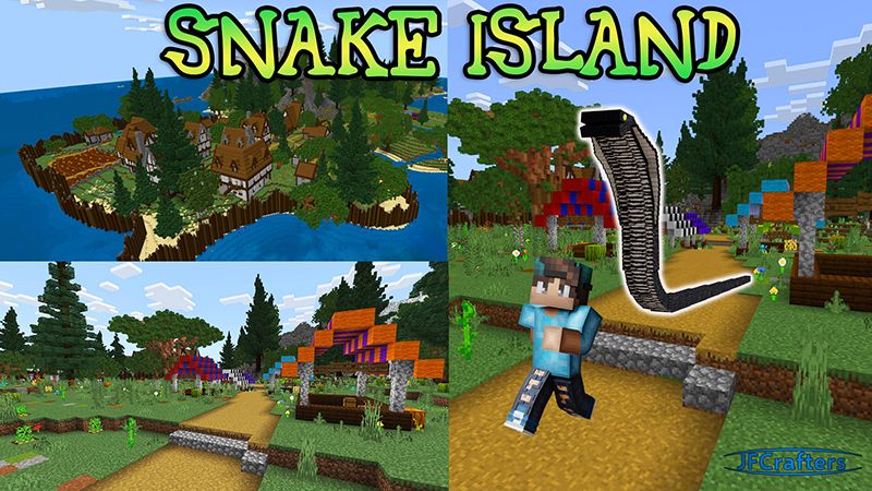 Snake Island on the Minecraft Marketplace by JFCrafters Snake Island on the Minecraft Marketplace by JFCrafters
