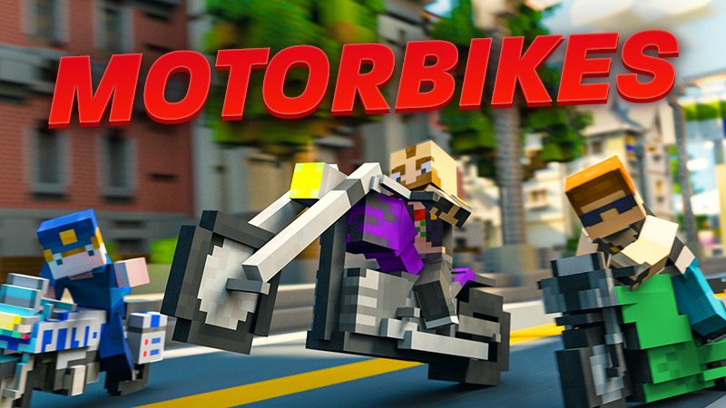 Motorbikes on the Minecraft Marketplace by Team Vaeron