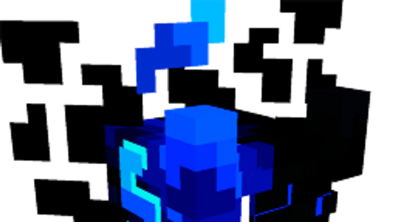 Blue Shadow Head on the Minecraft Marketplace by Diveblocks