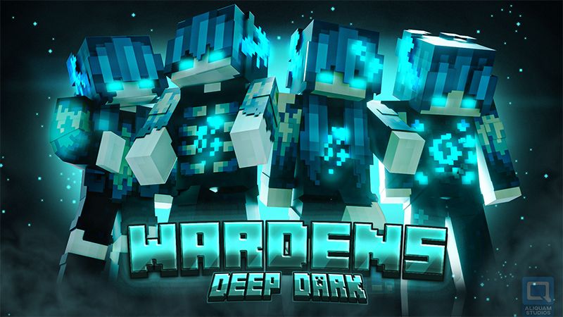 Deep Dark Wardens on the Minecraft Marketplace by Aliquam Studios Deep Dark Wardens on the Minecraft Marketplace by Aliquam Studios
