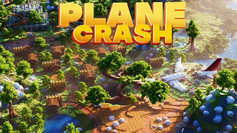 Plane Crash on the Minecraft Marketplace by Rainbow Theory