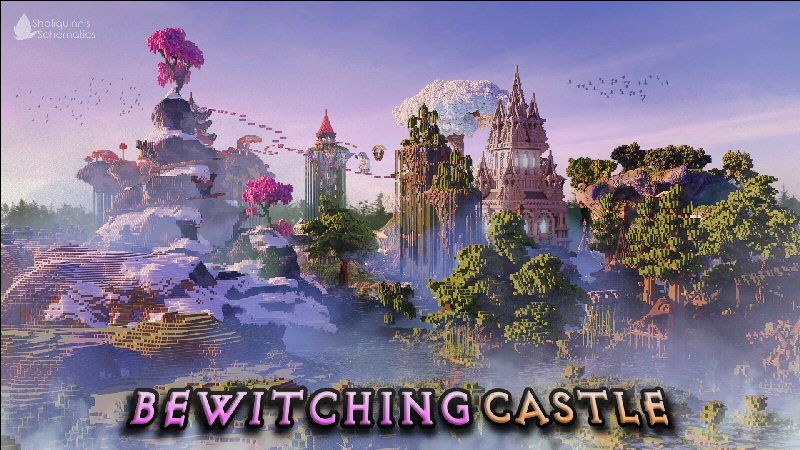 Bewitching Castle on the Minecraft Marketplace by Shaliquinn's Schematics