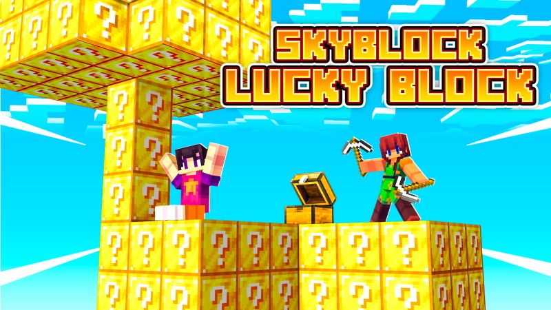 Skyblock Luckyblock on the Minecraft Marketplace by Mine-North Skyblock Luckyblock on the Minecraft Marketplace by Mine-North