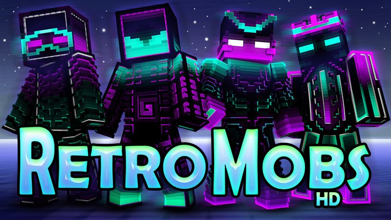 Retro Mobs HD on the Minecraft Marketplace by The Lucky Petals