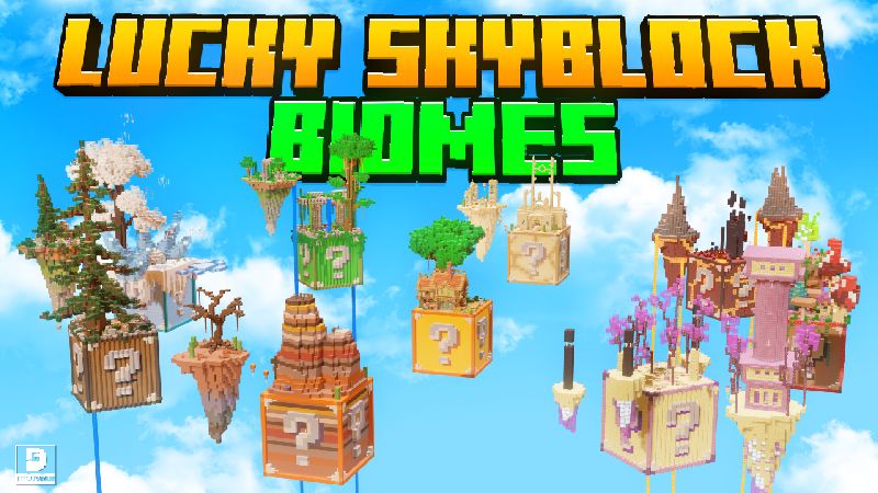 Lucky Skyblock Biomes on the Minecraft Marketplace by Diluvian