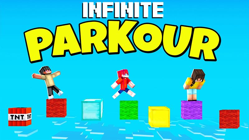 Infinite Parkour on the Minecraft Marketplace by Pickaxe Studios Infinite Parkour on the Minecraft Marketplace by Pickaxe Studios