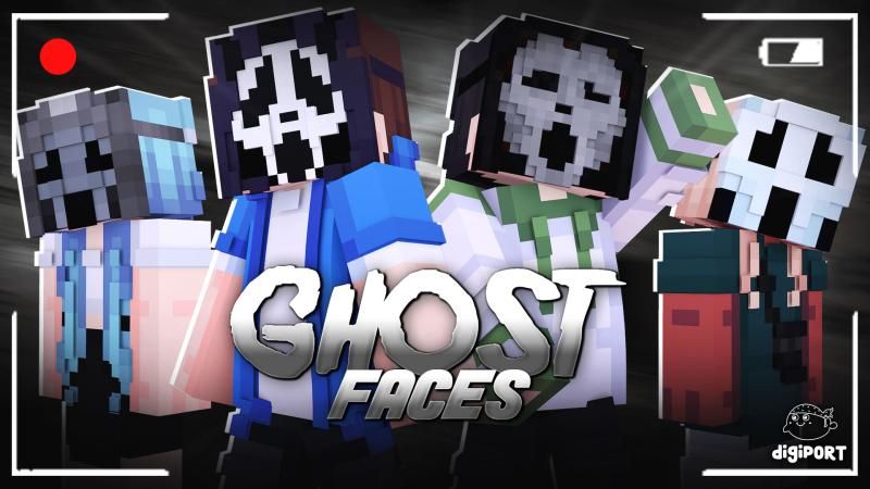 Ghost Faces on the Minecraft Marketplace by DigiPort