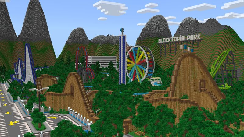 Blocktopia Park Theme Park by Pixelusion