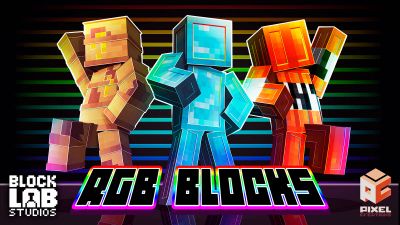 RGB Blocks on the Minecraft Marketplace by BLOCKLAB Studios