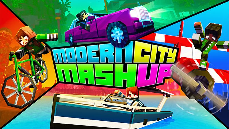 MODERN CITY MASHUP on the Minecraft Marketplace by Kreatik Studios