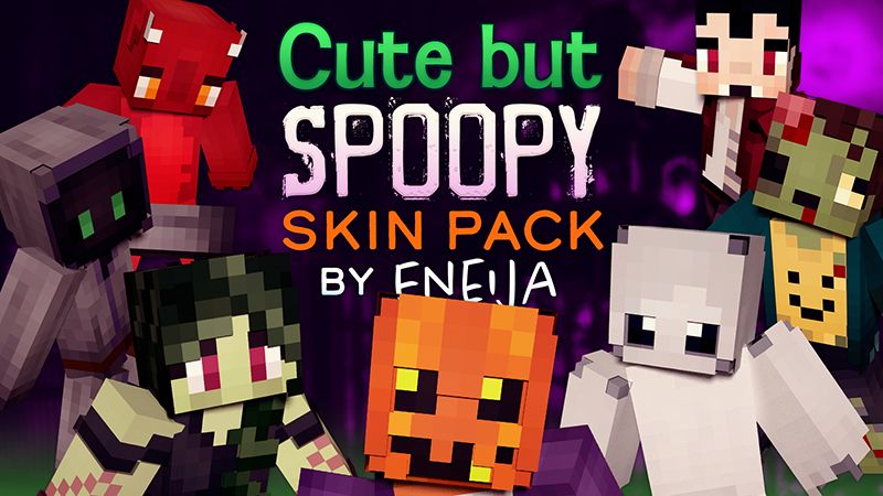 Cute But Spoopy Skin Pack on the Minecraft Marketplace by Eneija