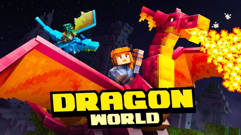 Dragon World on the Minecraft Marketplace by Team Vaeron Dragon World on the Minecraft Marketplace by Team Vaeron