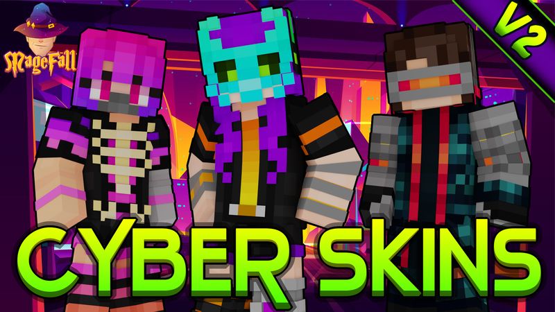 Cyber Skins V2 on the Minecraft Marketplace by Magefall