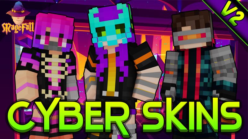 Cyber Skins V2 on the Minecraft Marketplace by Magefall Cyber Skins V2 on the Minecraft Marketplace by Magefall