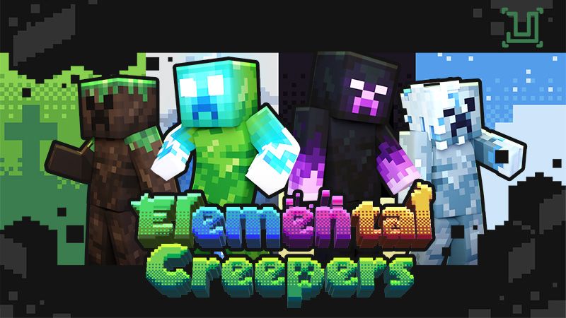 Elemental Creepers on the Minecraft Marketplace by UnderBlocks Studios