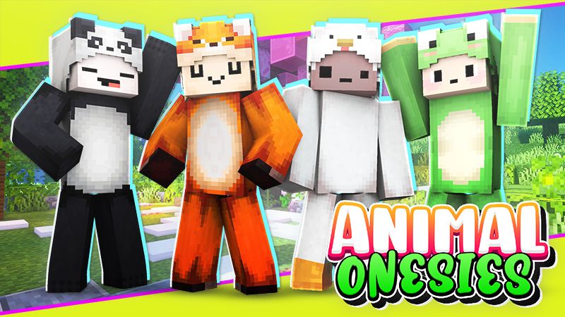Animal Onesies on the Minecraft Marketplace by Blu Shutter Bug