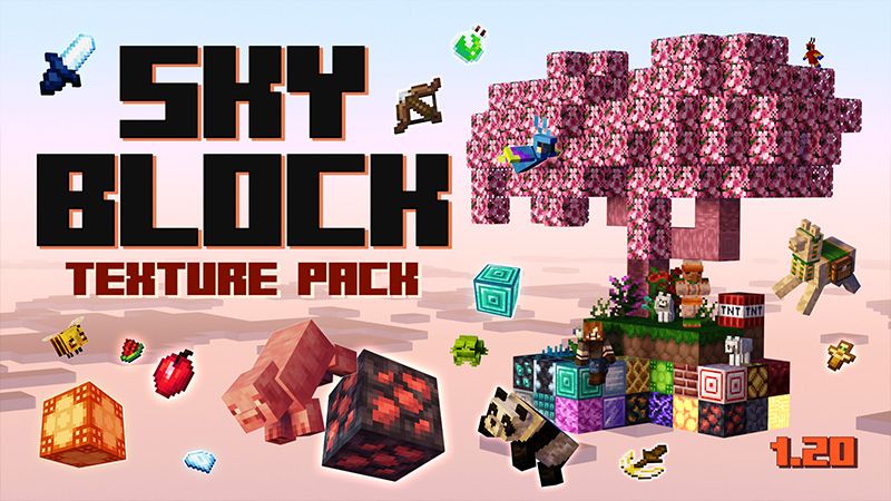 Skyblock Texture Pack on the Minecraft Marketplace by Mine-North Skyblock Texture Pack on the Minecraft Marketplace by Mine-North