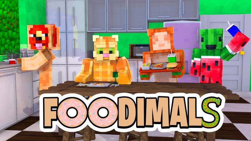 Foodimals on the Minecraft Marketplace by Zombeanie Foodimals on the Minecraft Marketplace by Zombeanie