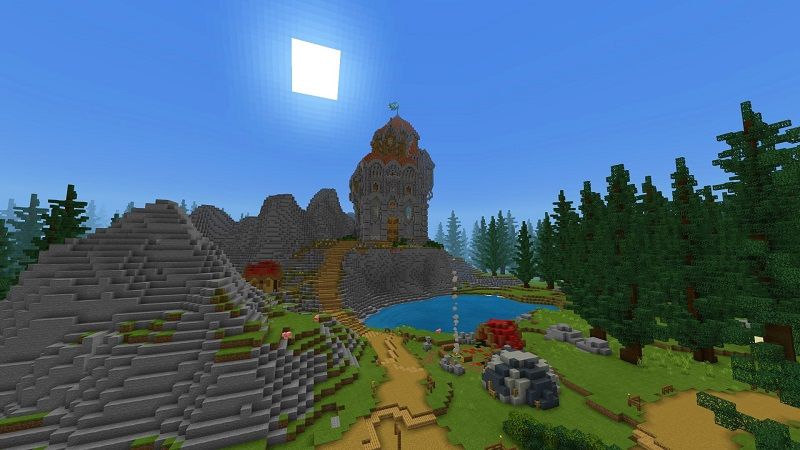 Simple Spawns: Spruce Keep by Razzleberries