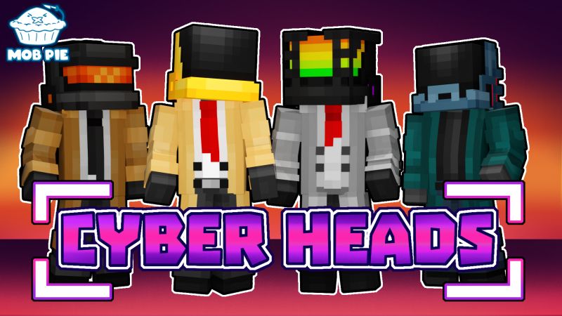 Cyber Heads on the Minecraft Marketplace by Mob Pie Cyber Heads on the Minecraft Marketplace by Mob Pie
