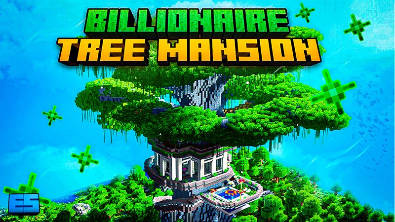 Billionaire Tree Mansion on the Minecraft Marketplace by Eco Studios Billionaire Tree Mansion on the Minecraft Marketplace by Eco Studios