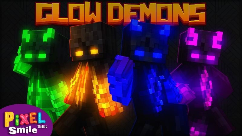 Glow Demons on the Minecraft Marketplace by Pixel Smile Studios