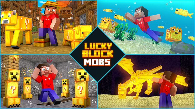 Lucky Block Mobs Lucky Block Mobs