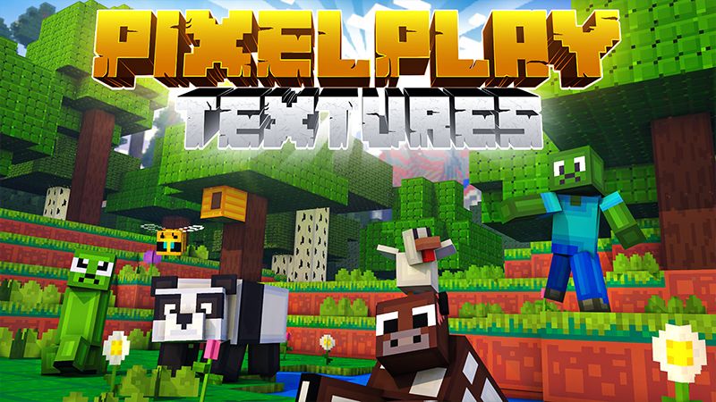 PixelPlay Textures on the Minecraft Marketplace by Heropixel Games PixelPlay Textures on the Minecraft Marketplace by Heropixel Games