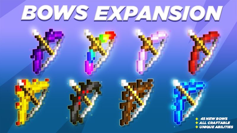 Bows Expansion on the Minecraft Marketplace by Kubo Studios Bows Expansion on the Minecraft Marketplace by Kubo Studios