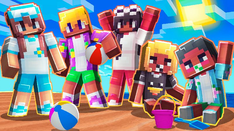 Summer Family Vacation on the Minecraft Marketplace by The Craft Stars