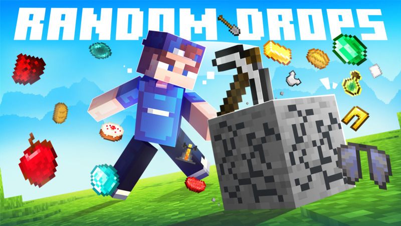 SURVIVAL BUT RANDOM DROPS on the Minecraft Marketplace by Mythicus SURVIVAL BUT RANDOM DROPS on the Minecraft Marketplace by Mythicus