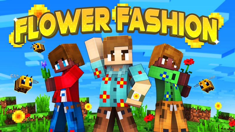 Flower Fashion on the Minecraft Marketplace by The Craft Stars