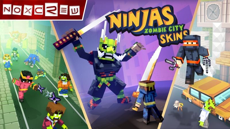Ninjas of Zombie City Skins on the Minecraft Marketplace by Noxcrew Ninjas of Zombie City Skins on the Minecraft Marketplace by Noxcrew