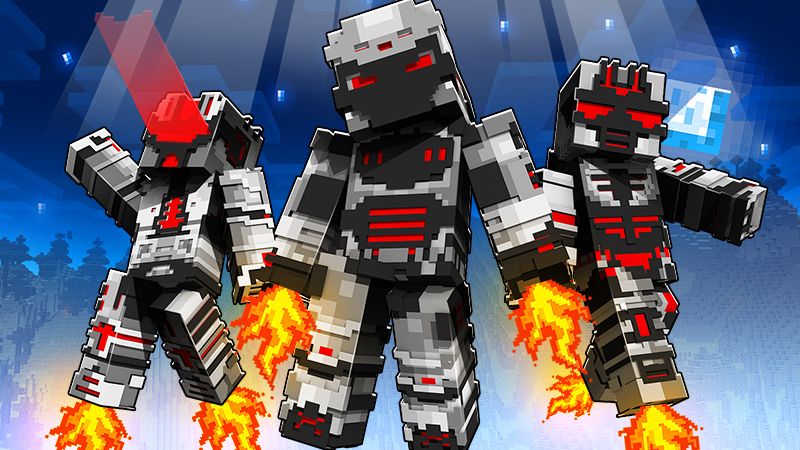 Robot Rangers on the Minecraft Marketplace by The Lucky Petals Robot Rangers on the Minecraft Marketplace by The Lucky Petals