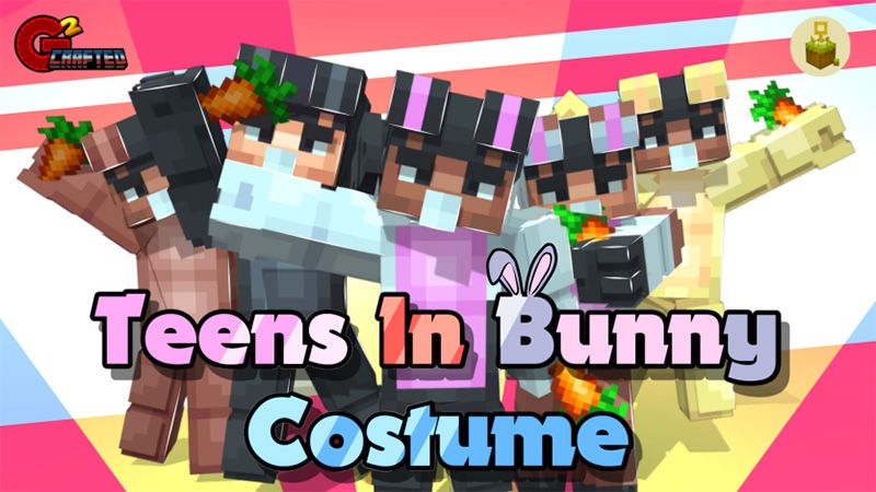 Teens in bunny costume on the Minecraft Marketplace by G2Crafted Teens in bunny costume on the Minecraft Marketplace by G2Crafted