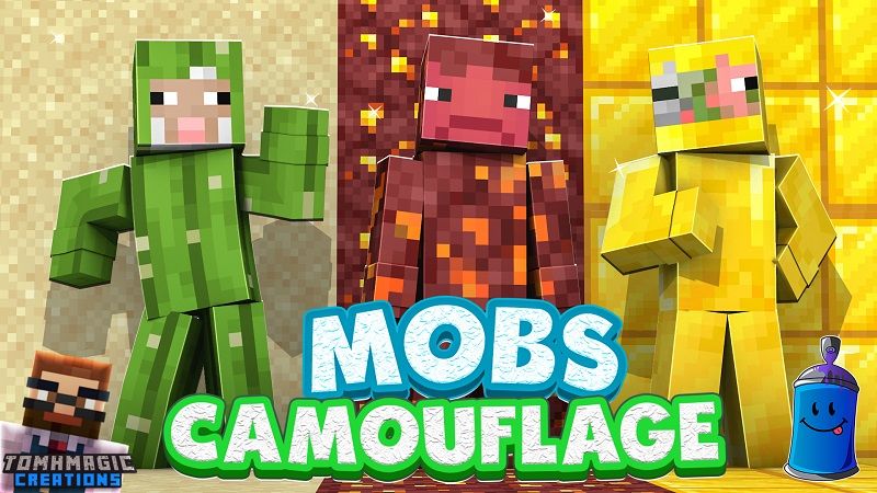 Mobs Camouflage on the Minecraft Marketplace by Tomhmagic Creations Mobs Camouflage on the Minecraft Marketplace by Tomhmagic Creations