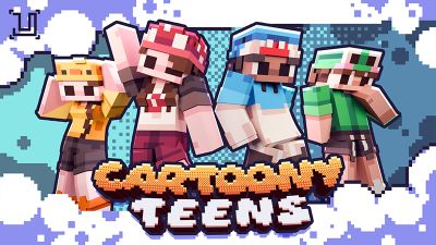 Cartoony Teens on the Minecraft Marketplace by UnderBlocks Studios