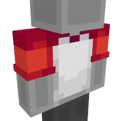 Red and White Shirt on the Minecraft Marketplace by Venift