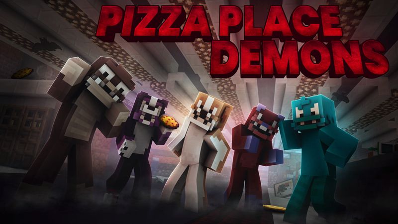 Pizza Place Demons on the Minecraft Marketplace by Giggle Block Studios Pizza Place Demons on the Minecraft Marketplace by Giggle Block Studios