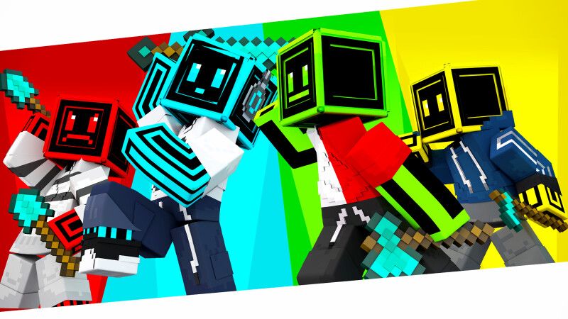 Cube Battle on the Minecraft Marketplace by CrackedCubes Cube Battle on the Minecraft Marketplace by CrackedCubes