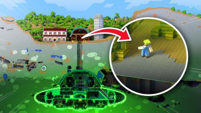 Secret UFO on the Minecraft Marketplace by Virtual Pinata