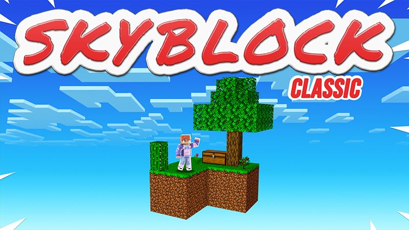 Skyblock Classic on the Minecraft Marketplace by ChewMingo Skyblock Classic on the Minecraft Marketplace by ChewMingo