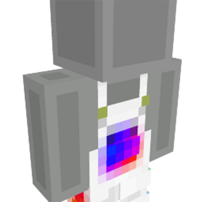 White Rainbow Dungarees on the Minecraft Marketplace by Cleverlike