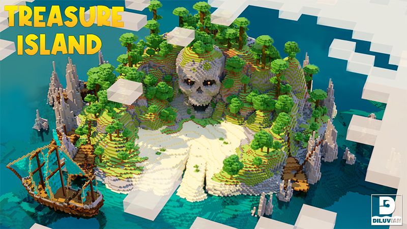 Treasure Island on the Minecraft Marketplace by Gearblocks Treasure Island on the Minecraft Marketplace by Gearblocks