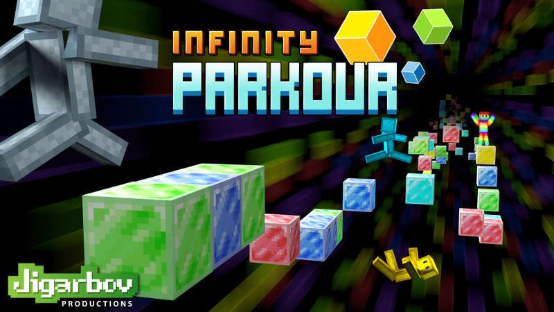 Infinity Parkour on the Minecraft Marketplace by Jigarbov Productions