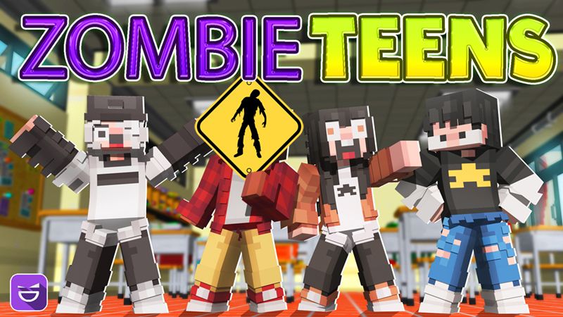 Zombie Teens on the Minecraft Marketplace by Giggle Block Studios