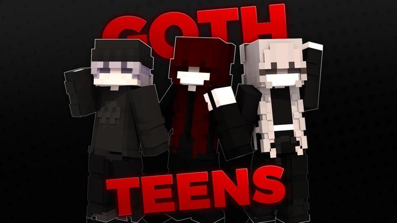 Goth Teens on the Minecraft Marketplace by Asiago Bagels
